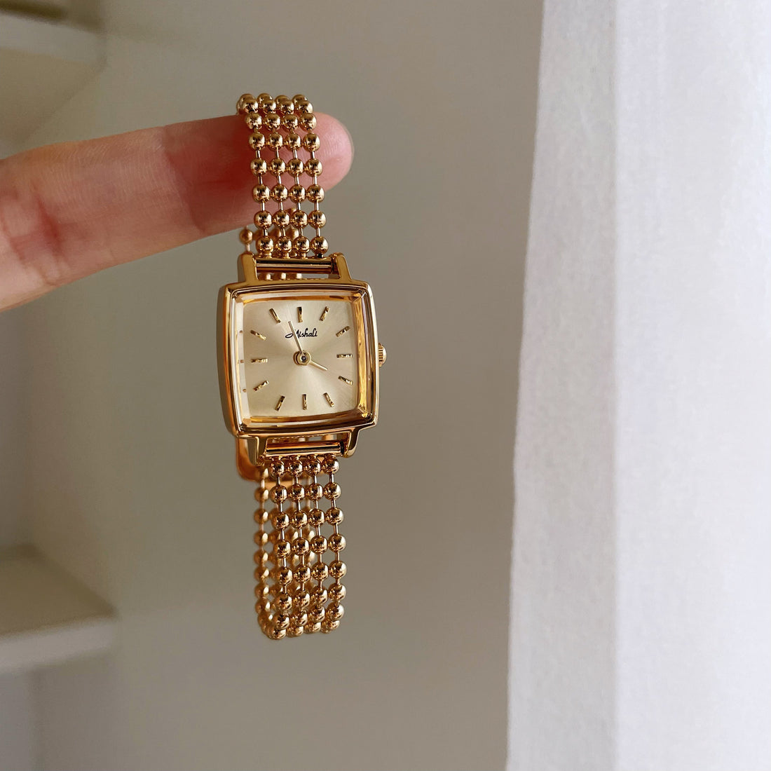 Kristel Gold Bracelet Watch [PRGD3UD7]