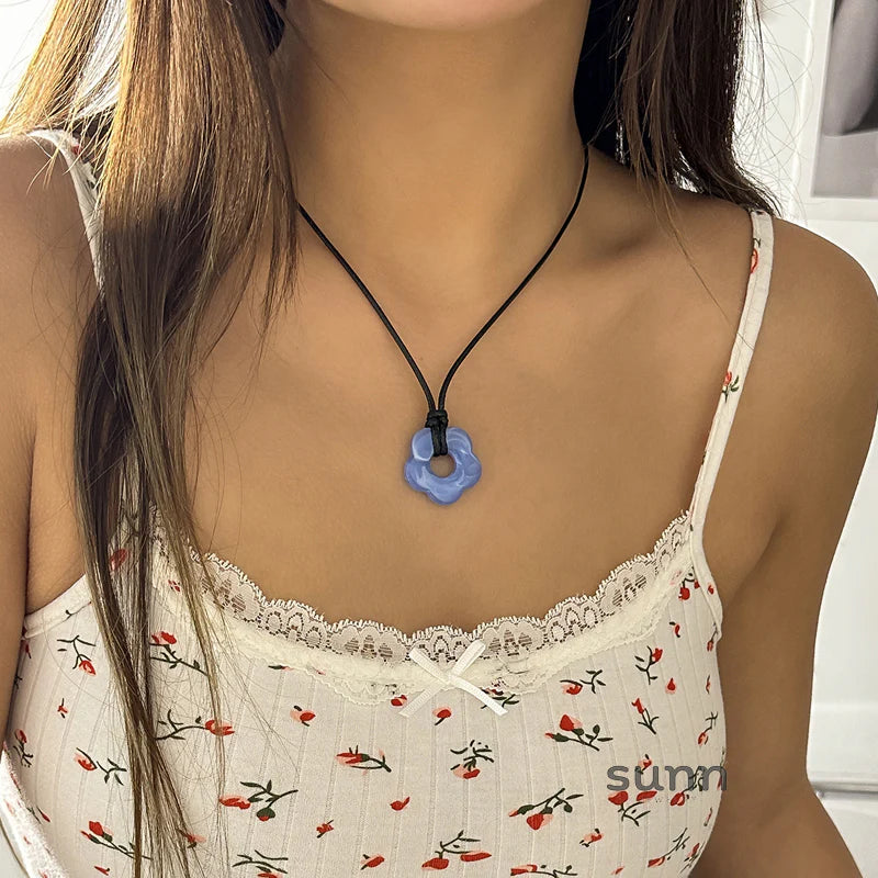 Kristine Bloom Pendant Necklace