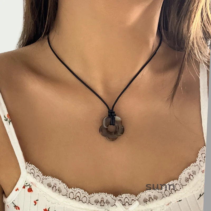 Kristine Bloom Pendant Necklace