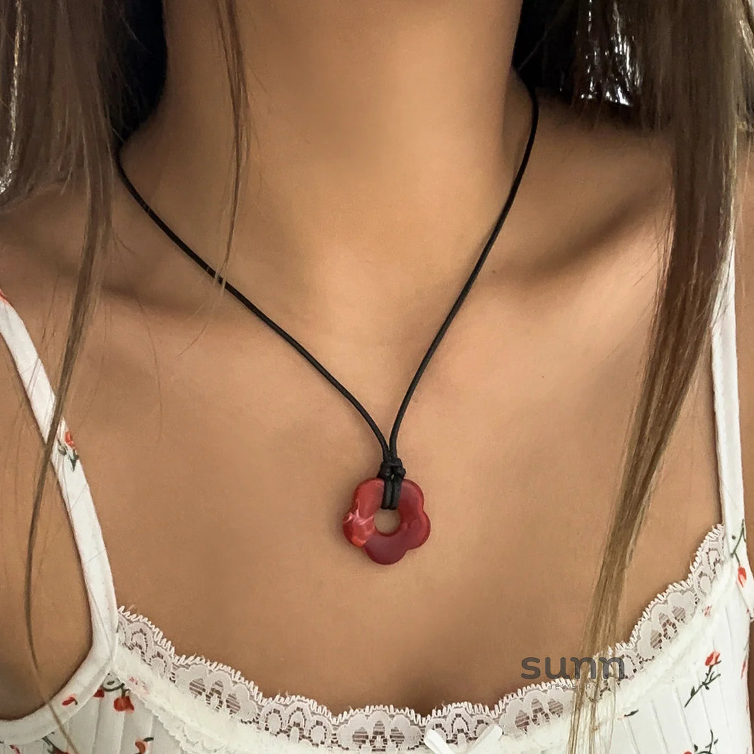 Kristine Bloom Pendant Necklace