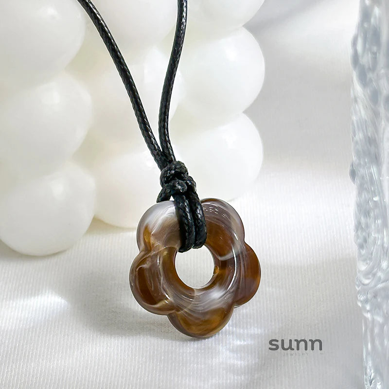 Kristine Bloom Pendant Necklace