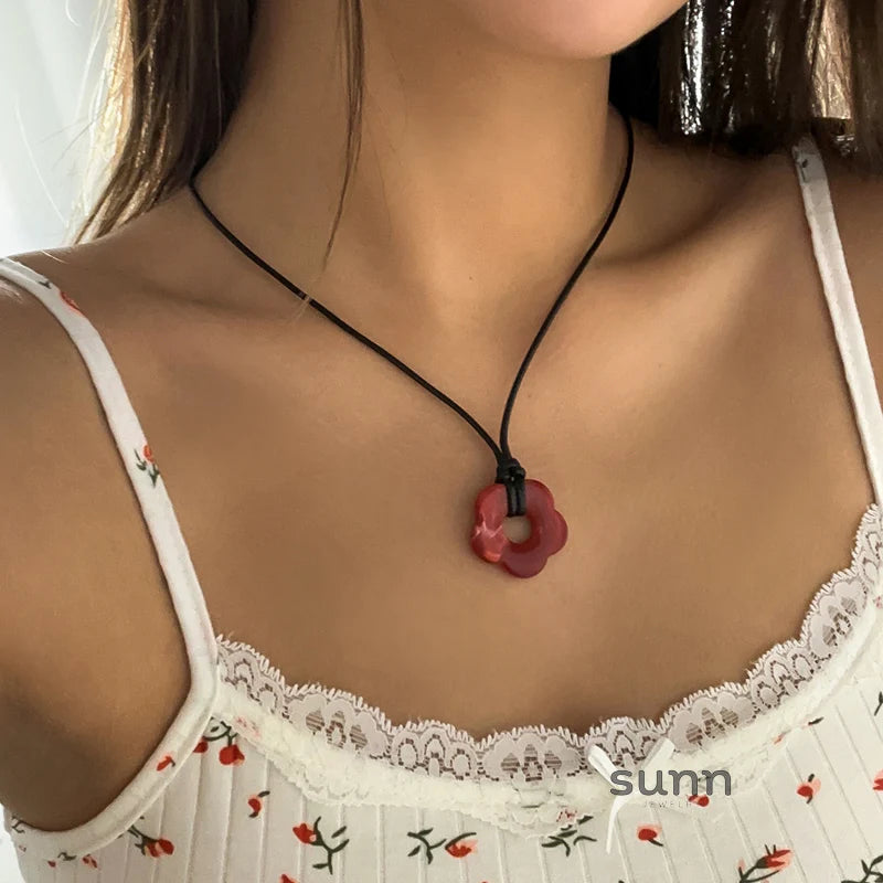 Kristine Bloom Pendant Necklace