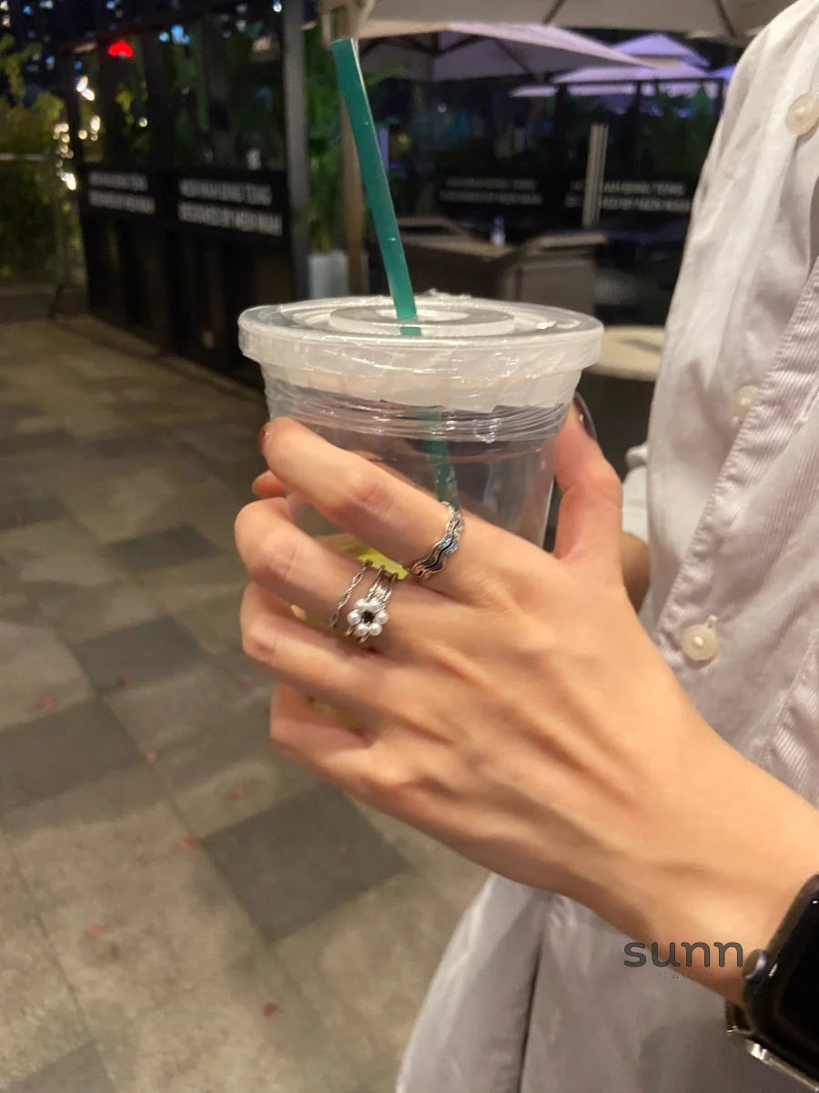 Kristyn Pearl Flower Ring