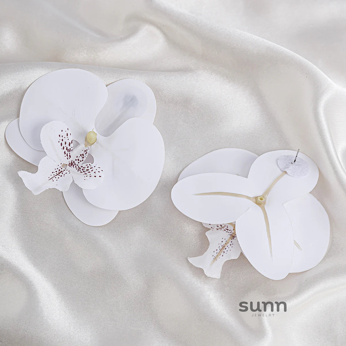 Kriti Blossom Petal Stud Earrings