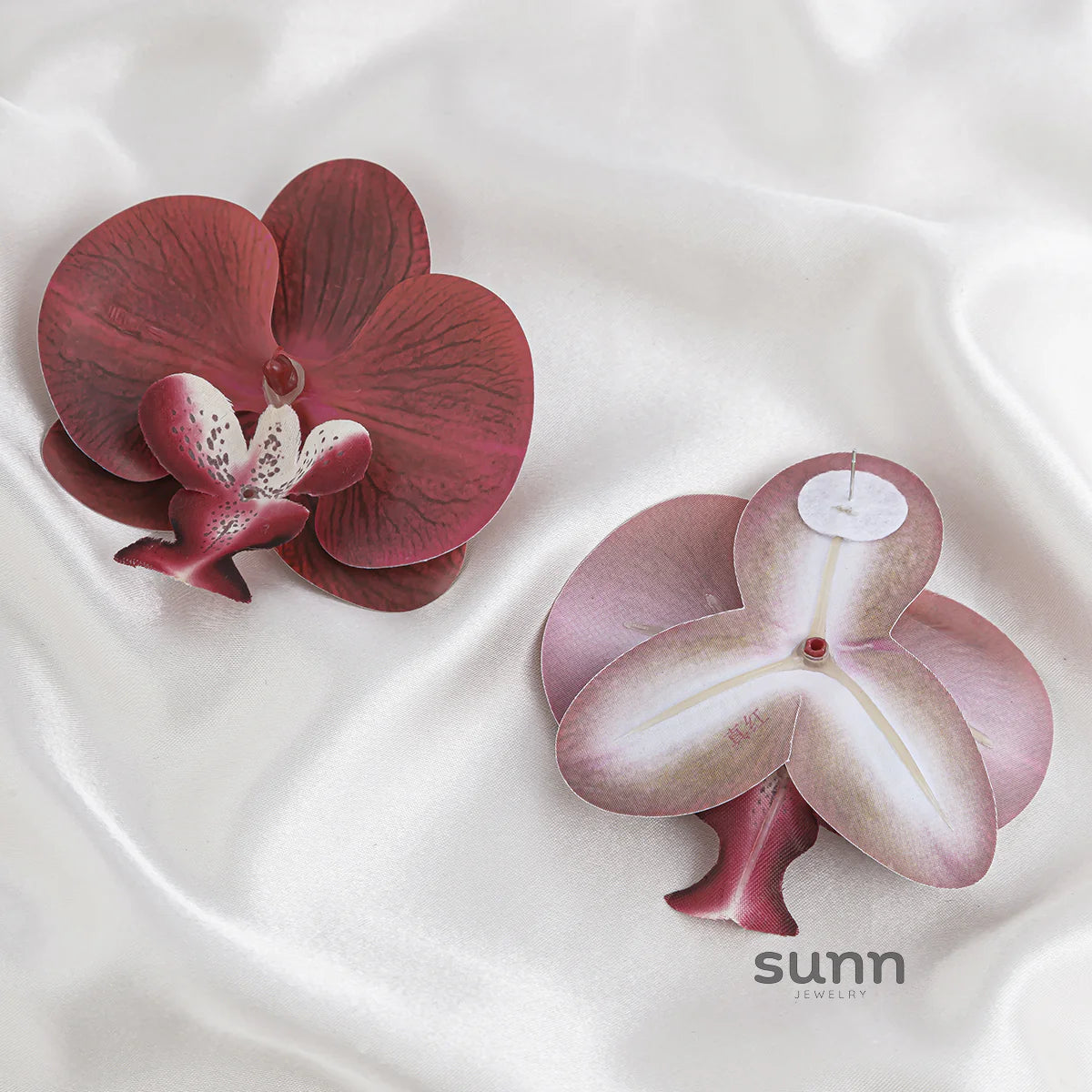 Kriti Blossom Petal Stud Earrings