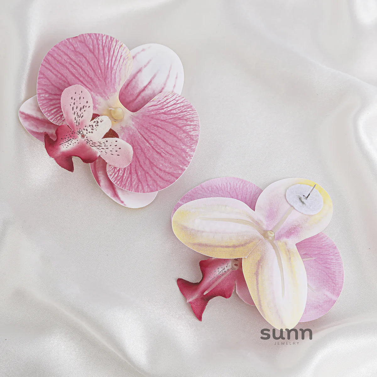 Kriti Blossom Petal Stud Earrings