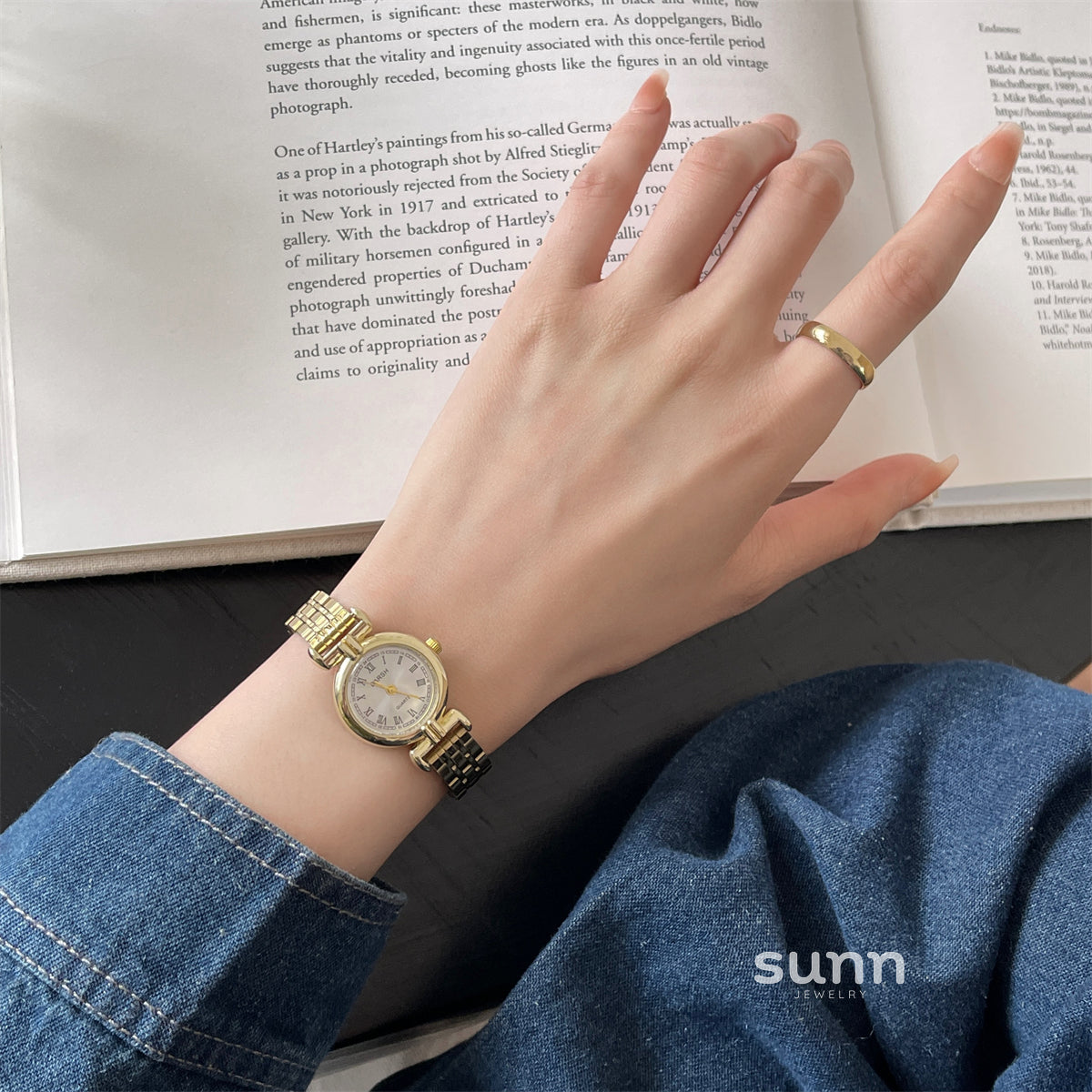 Kyla Vintage Charm Watch [NLADTDBV]