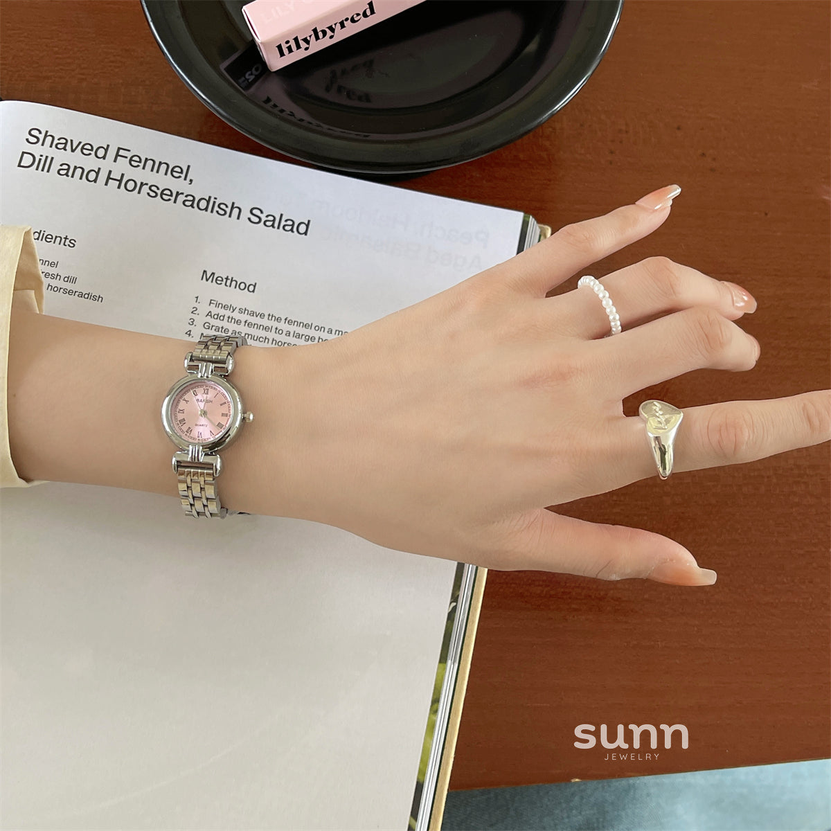 Kyla Vintage Charm Watch [TOF8WPBW]