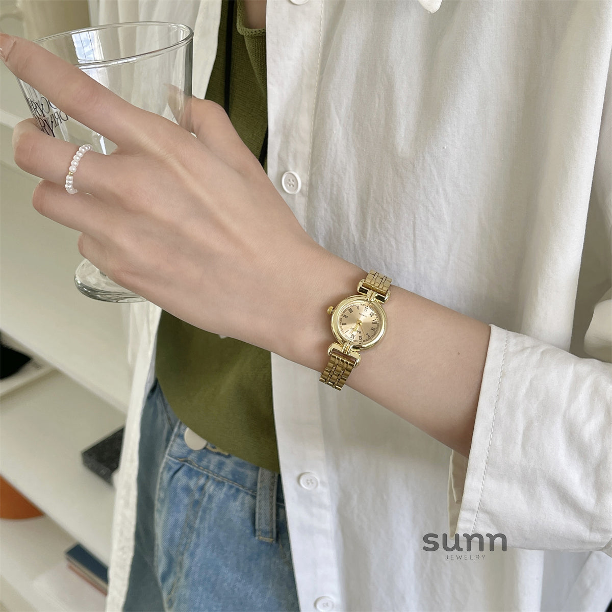 Kyla Vintage Charm Watch [MYYAXVGD]