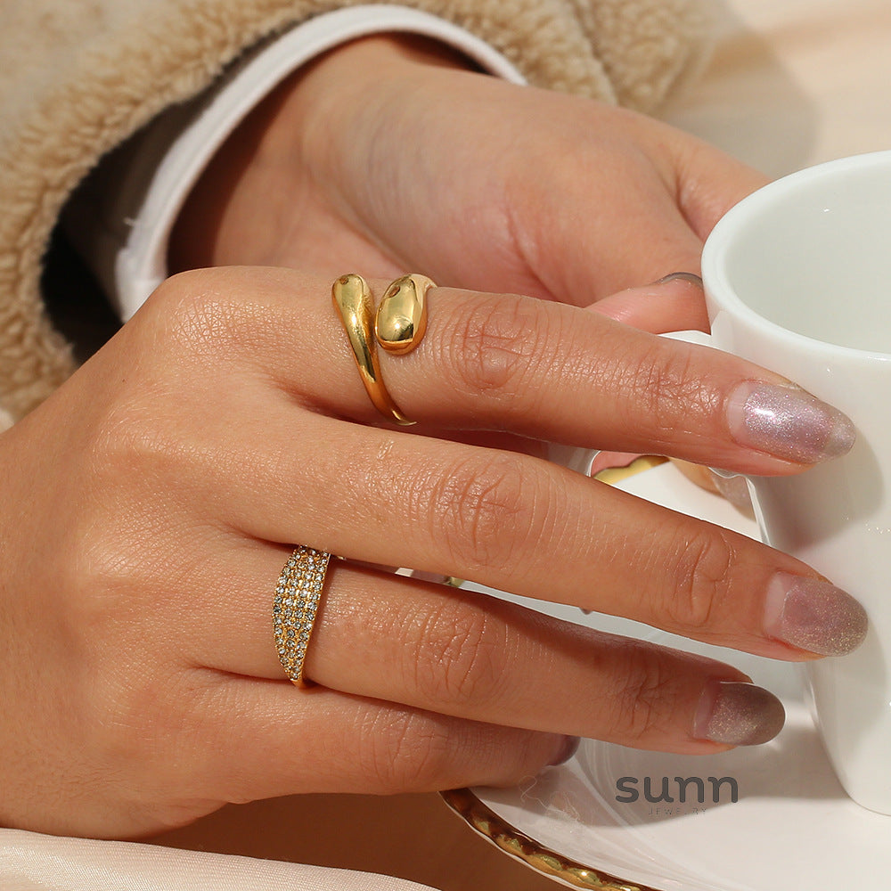 Kyleigh Adjustable Snake Ring [23MSPJ0X]