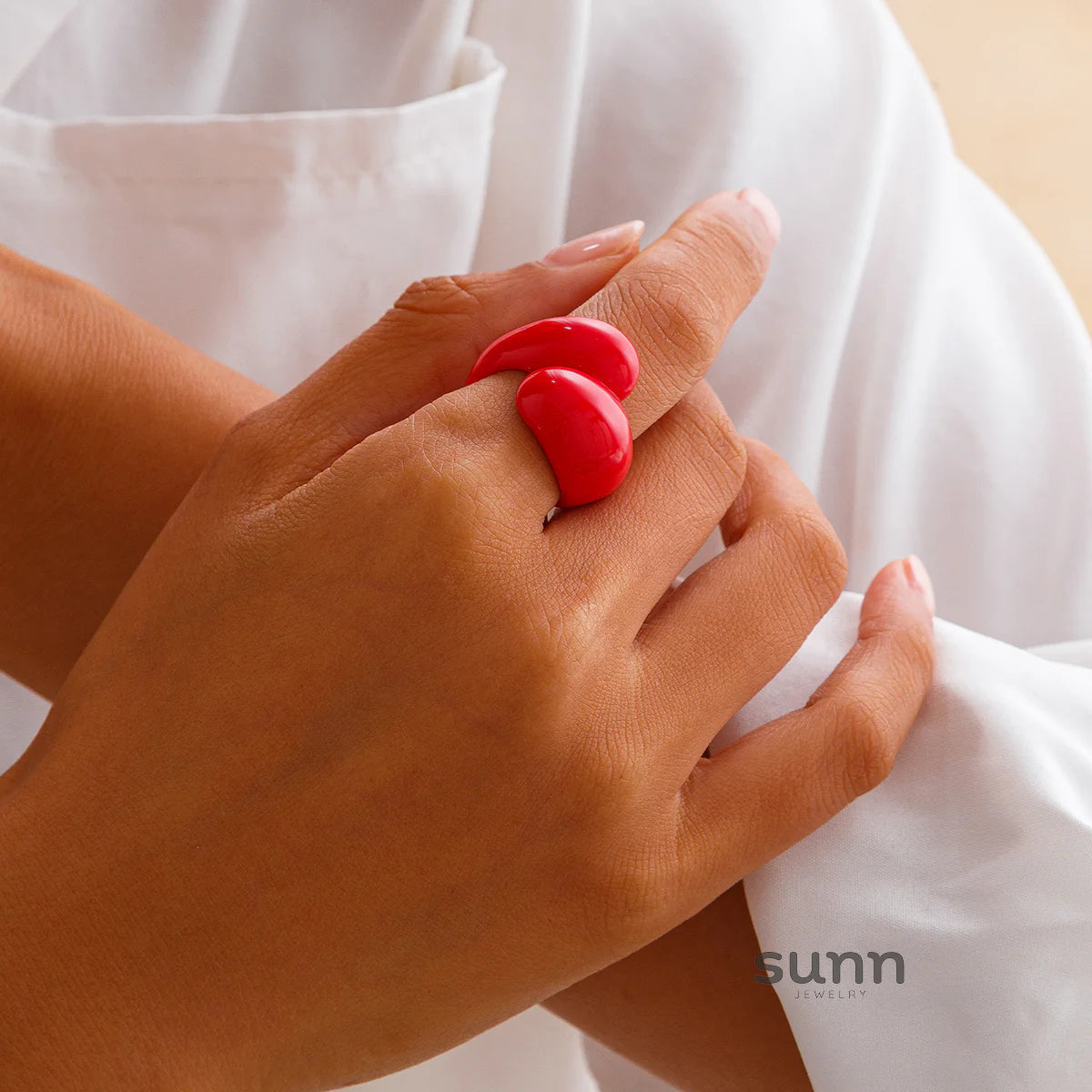 Kyli Candy Waterdrop Ring