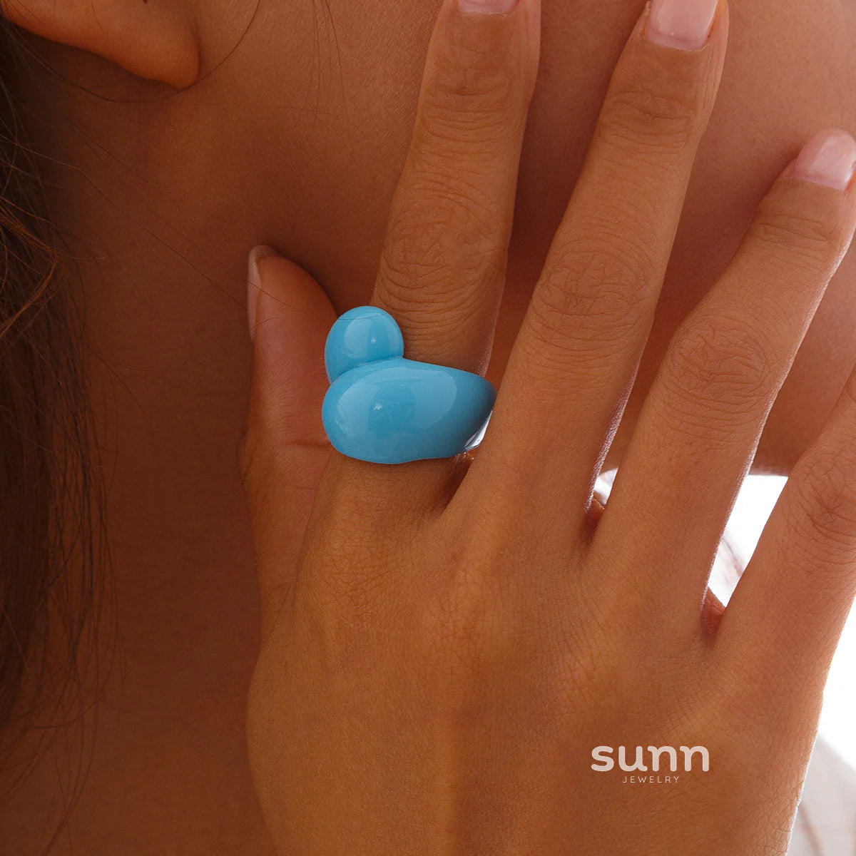 Kyli Candy Waterdrop Ring