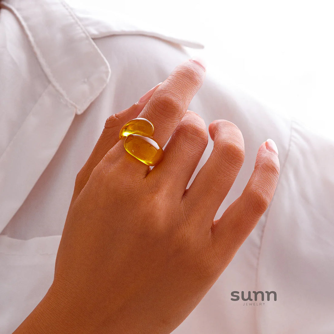 Kyli Candy Waterdrop Ring