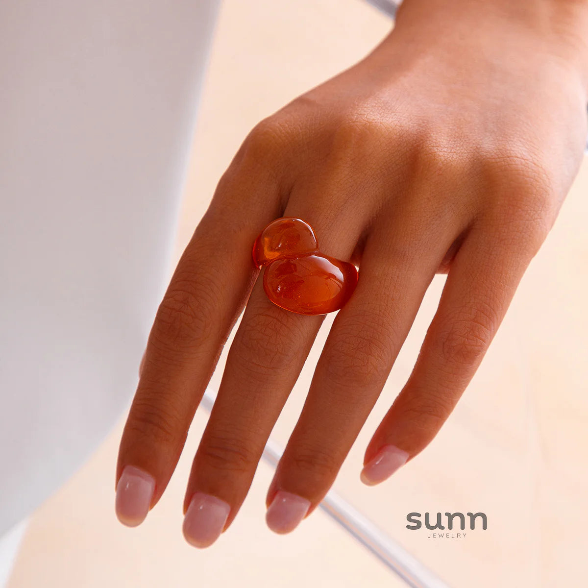 Kyli Candy Waterdrop Ring