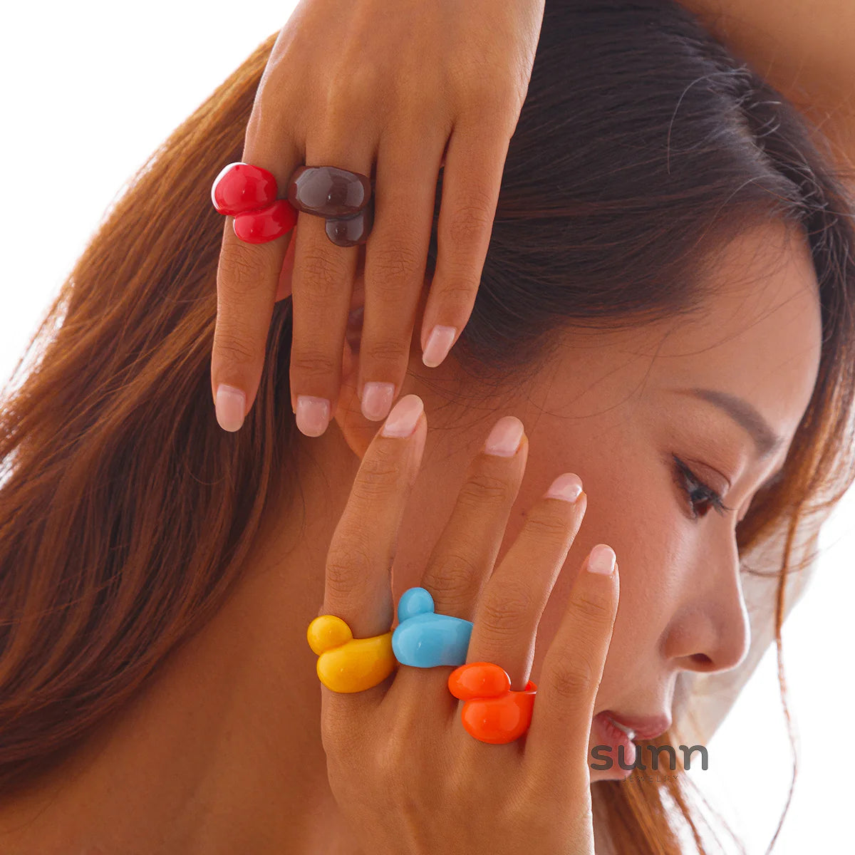 Kyli Candy Waterdrop Ring