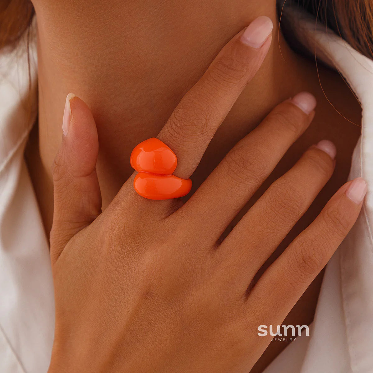 Kyli Candy Waterdrop Ring