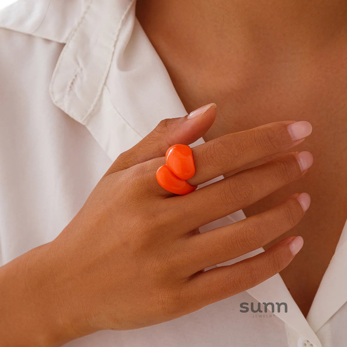 Kyli Candy Waterdrop Ring