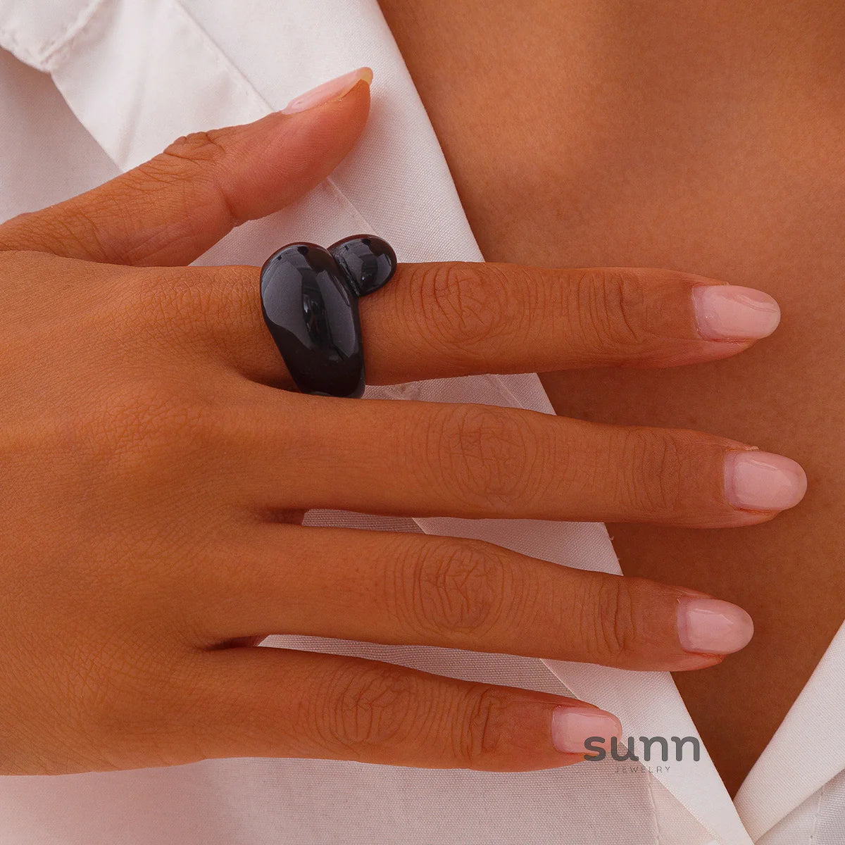 Kyli Candy Waterdrop Ring