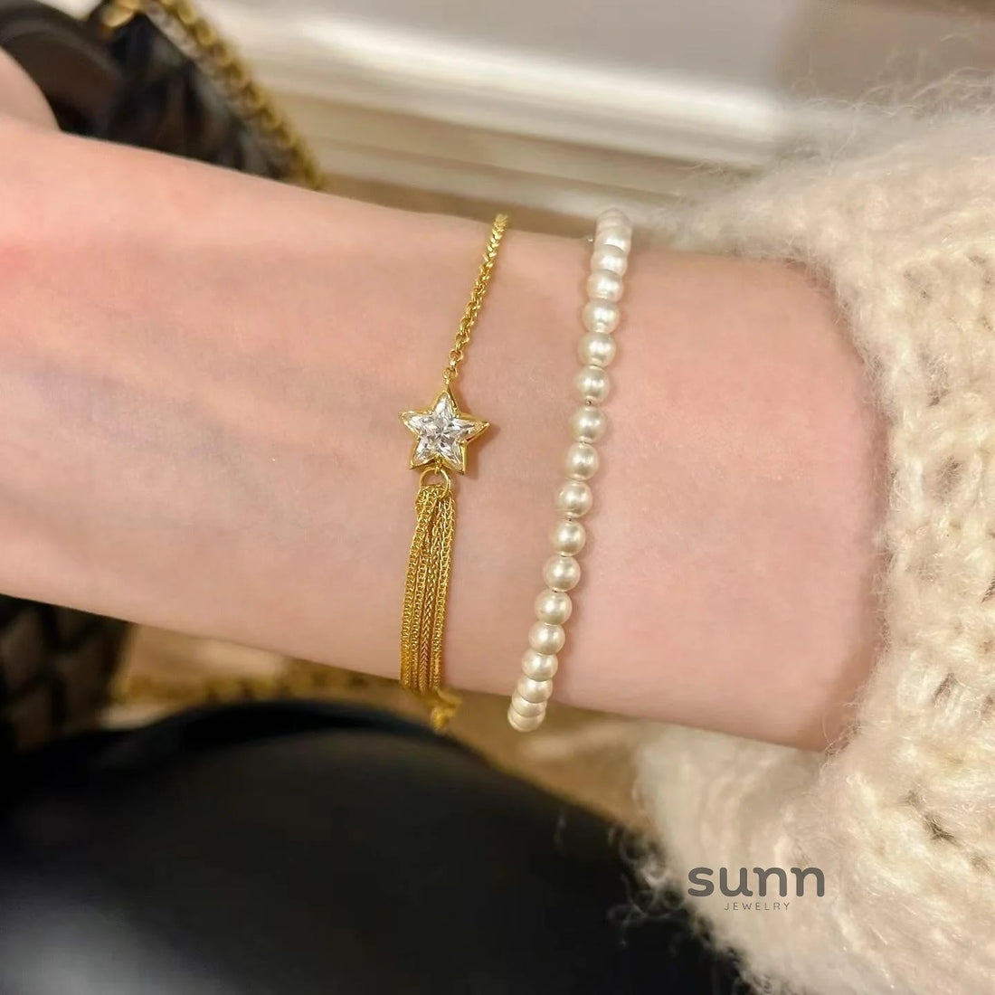 Kyli Sparkling Comet Bracelet