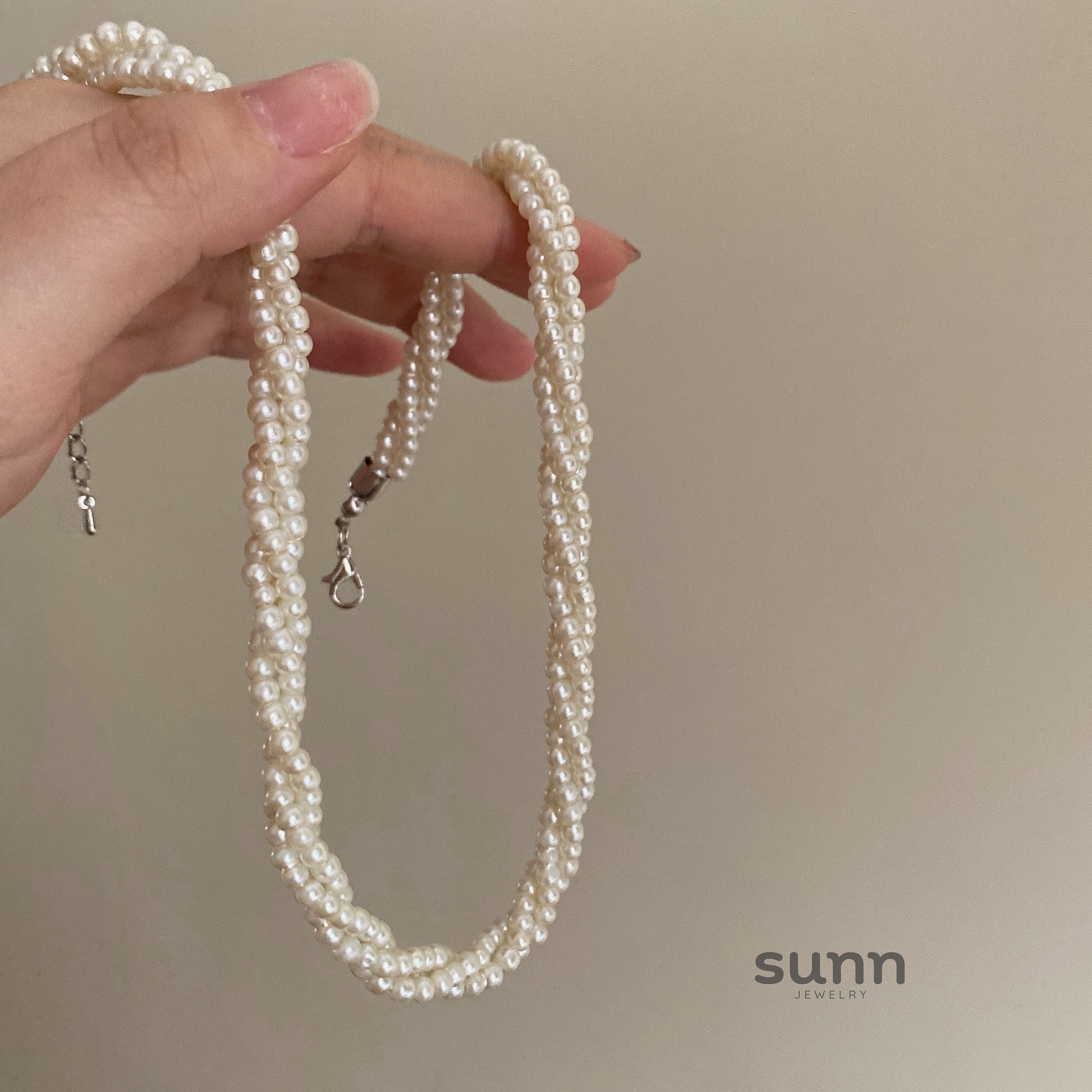 Kynley Delicate Pearl Choker [597UNVRG]