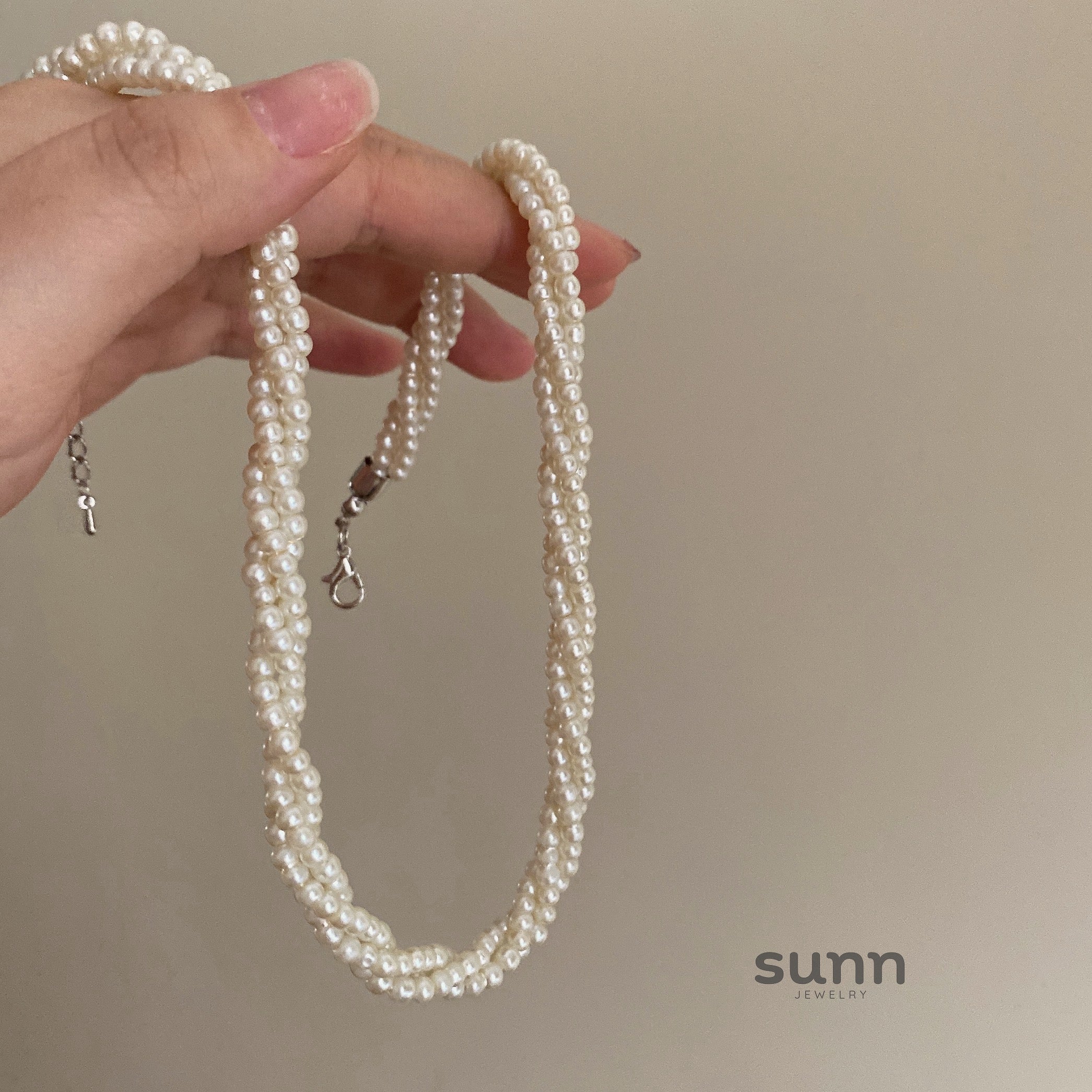 Kynley Delicate Pearl Choker [597UNVRG]