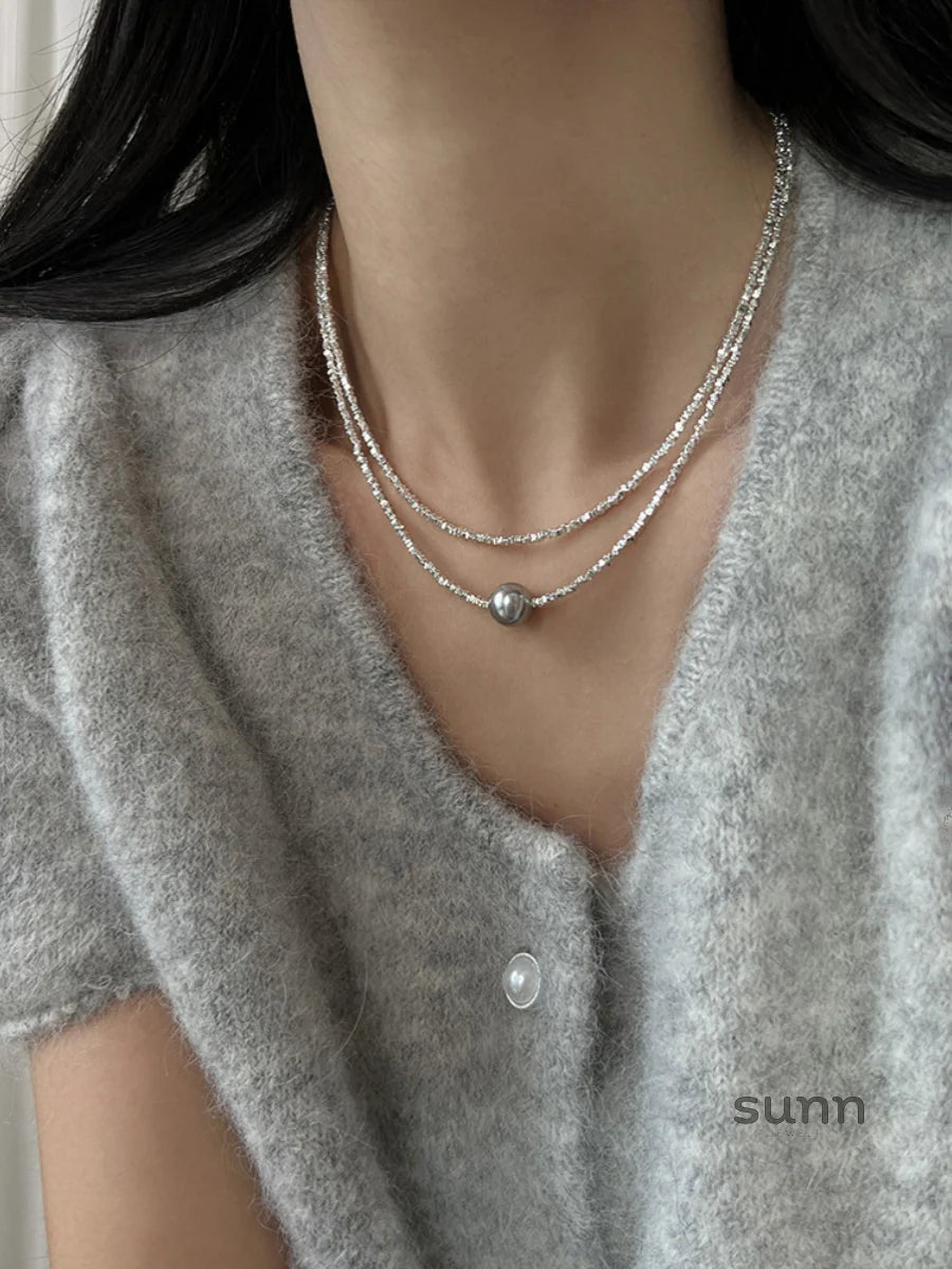 Kynnedi Starry Pearl Necklace