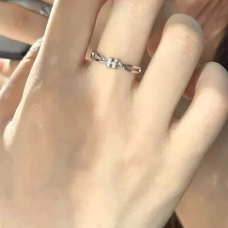 Kynsleigh Intertwined Zircon Ring