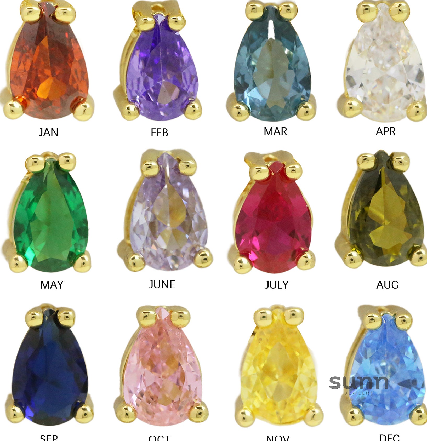 Kynsley Gold Charm Necklace [FM2EXFAX]