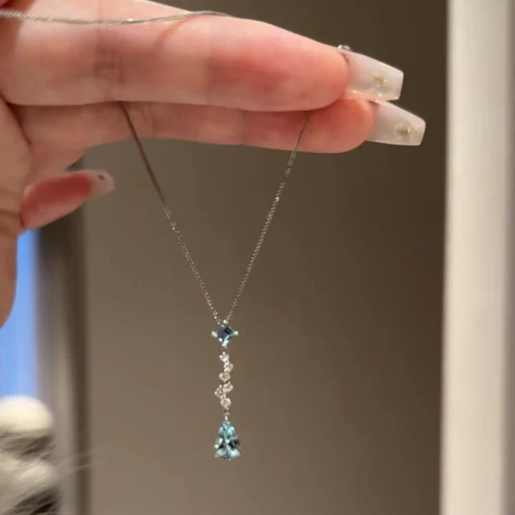 Kynslie Sparkling Mermaid Teardrop