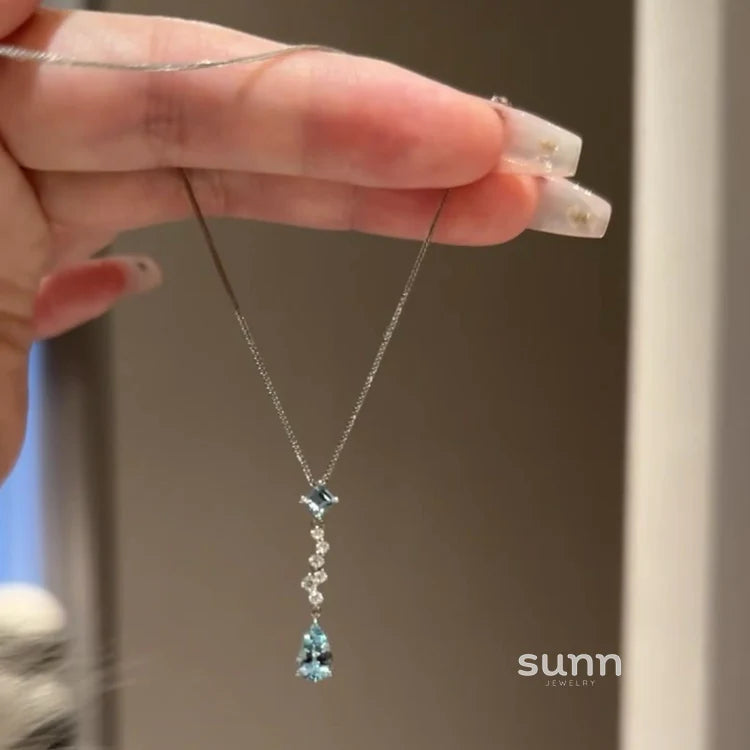 Kynslie Sparkling Mermaid Teardrop