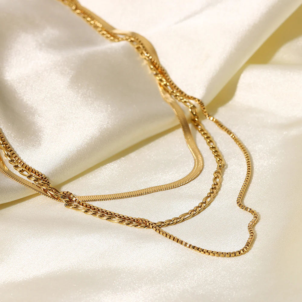 Kynzlee Layered Chain Necklace