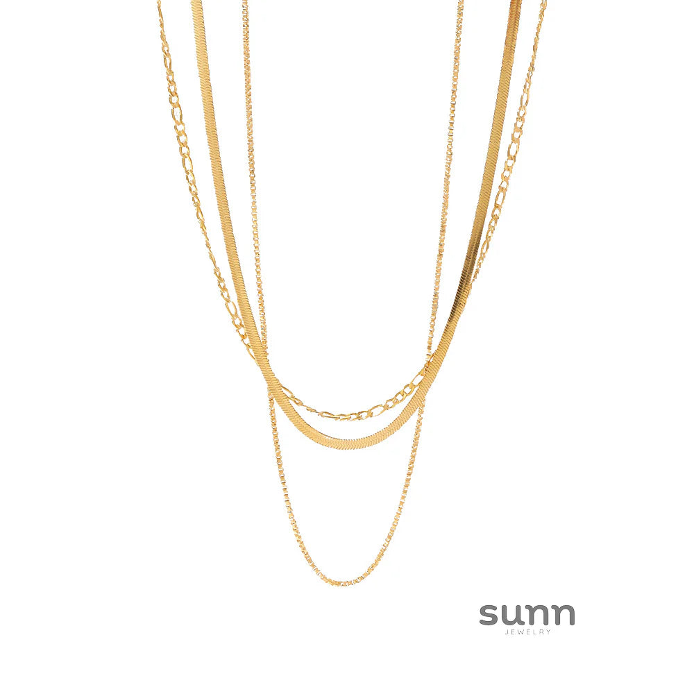 Kynzlee Layered Chain Necklace