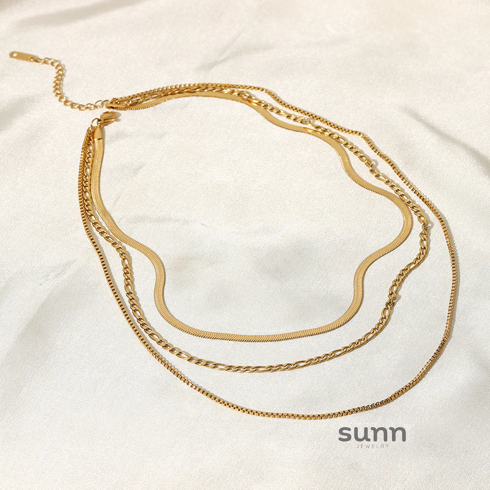Kynzlee Layered Chain Necklace