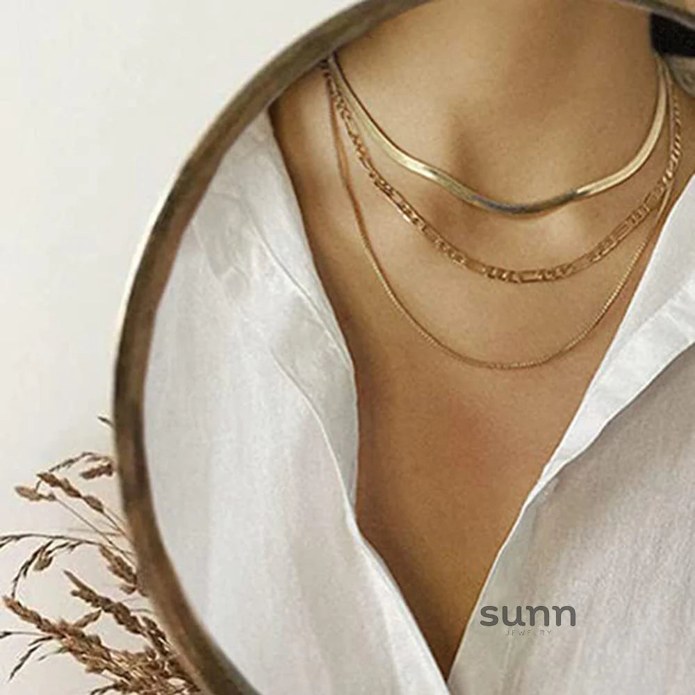 Kynzlee Layered Chain Necklace