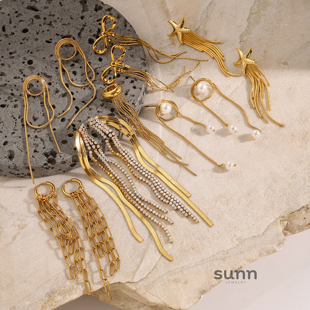 Kynzlee Statement Tassel Earrings [RPVHMY0H]