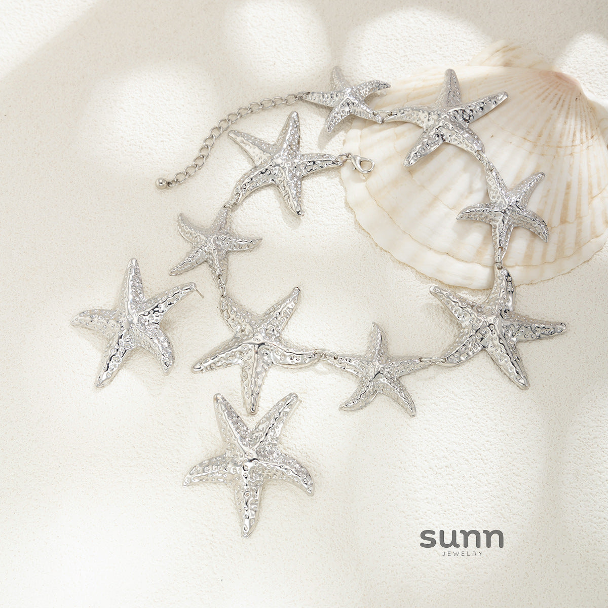 Kyrie Ocean Starfish Necklace Set [QDPVIXVI]