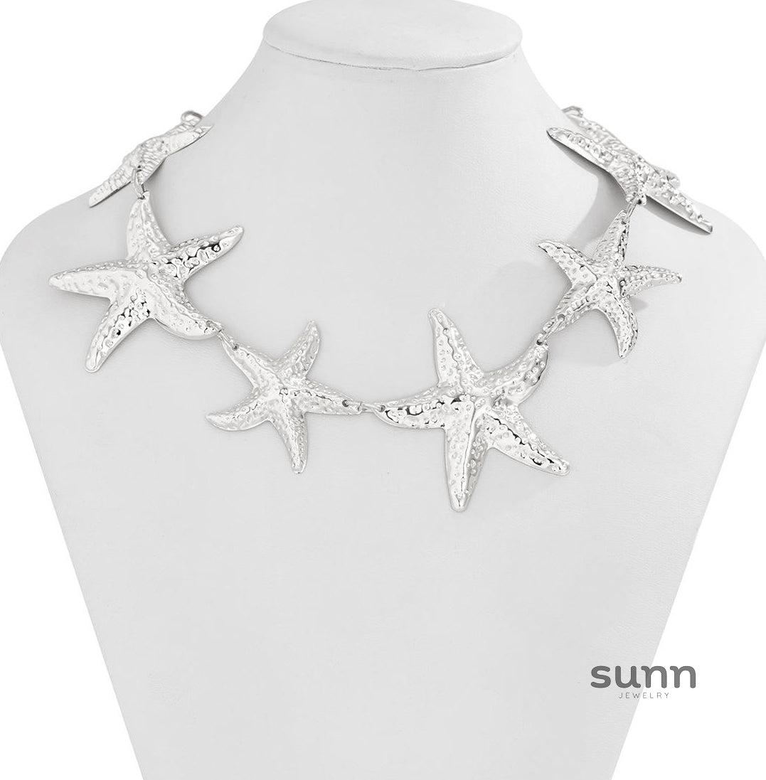 Kyrie Ocean Starfish Necklace Set [HRPEEXTE]