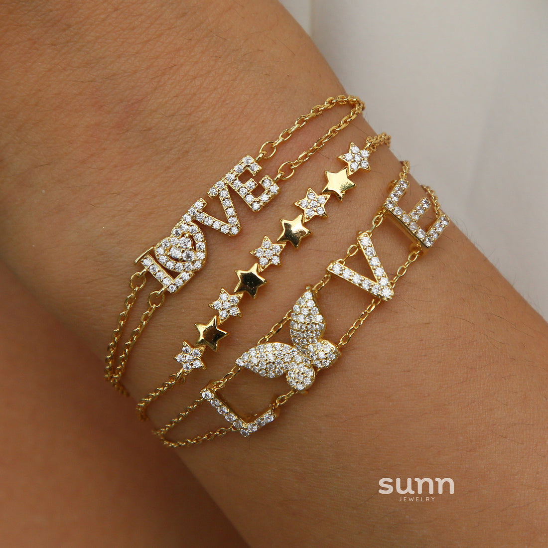 Lachlan Butterfly Charm Bracelet [JBQ3USL1]