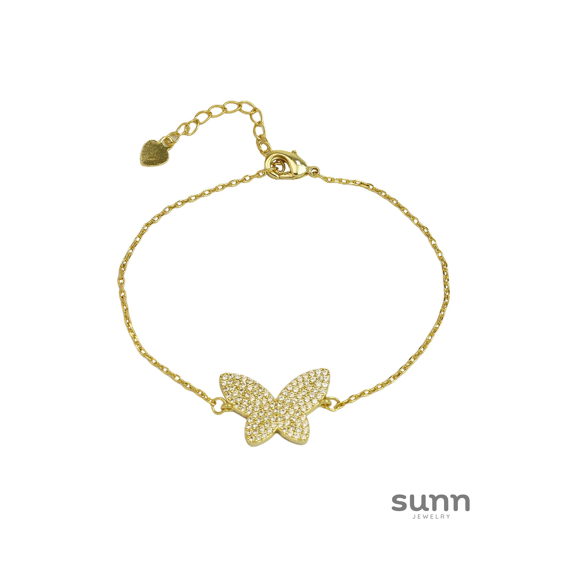 Lachlan Butterfly Charm Bracelet [B2KSA5FB]