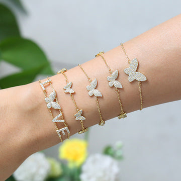 Lachlan Butterfly Charm Bracelet [JBQ3USL1]