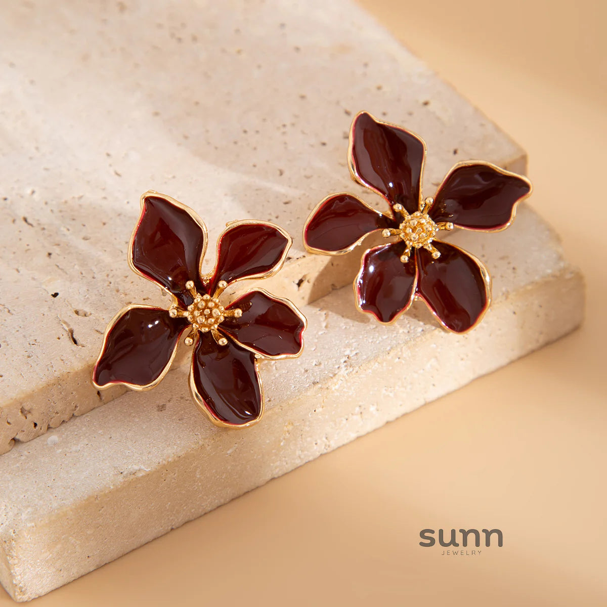 Lachlan Ruby Bloom Studs