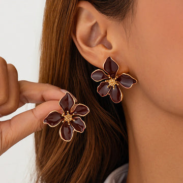 Lachlan Ruby Bloom Studs