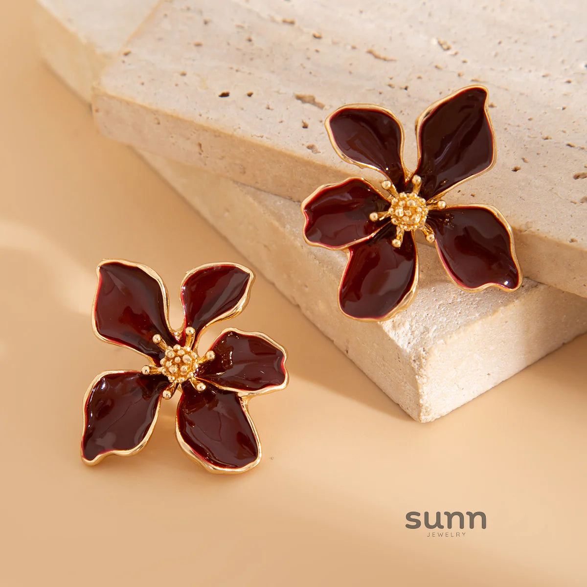 Lachlan Ruby Bloom Studs