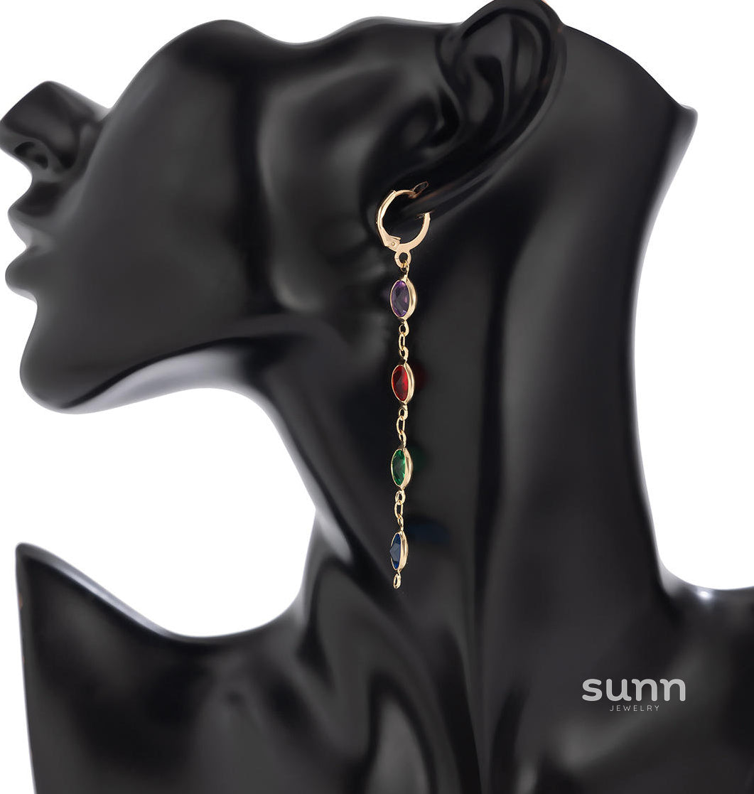 Laelynn Crystal Layered Necklace Set [AW9ITEFP]