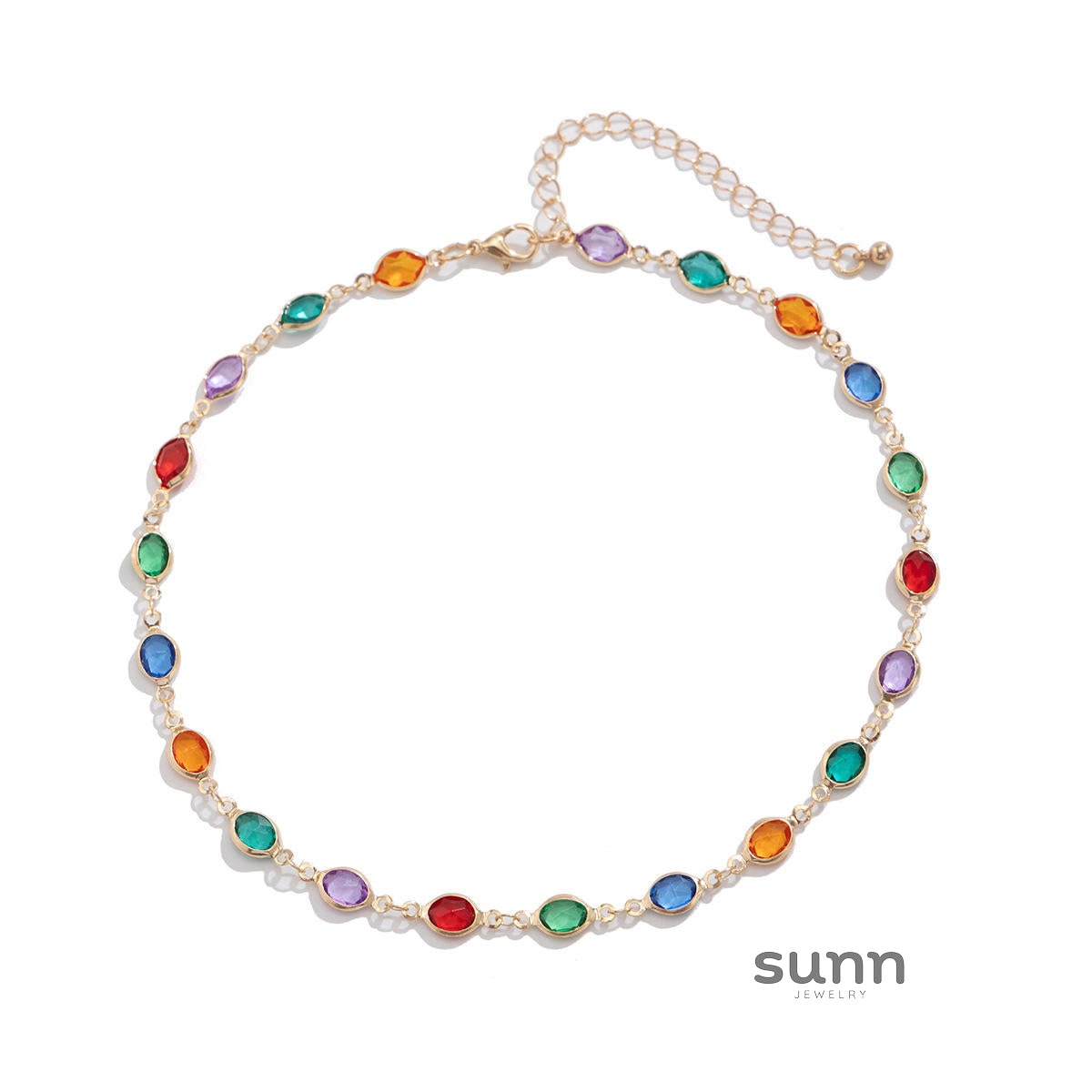 Laelynn Crystal Layered Necklace Set [W7G5EYX7]