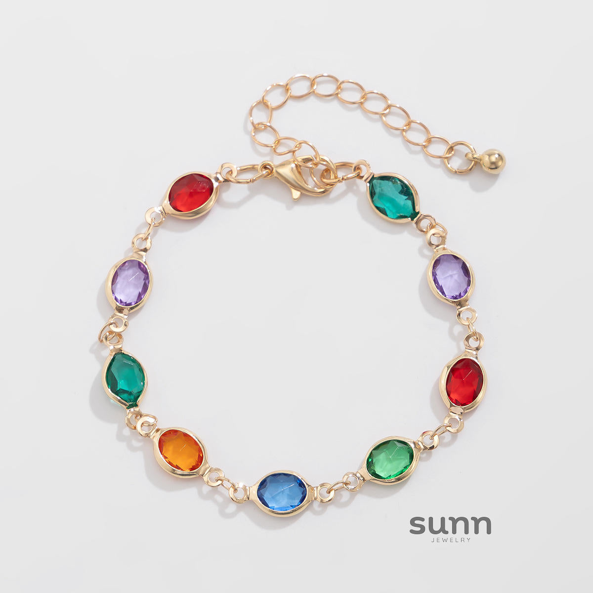 Laelynn Crystal Layered Necklace Set [CTAZN0VZ]