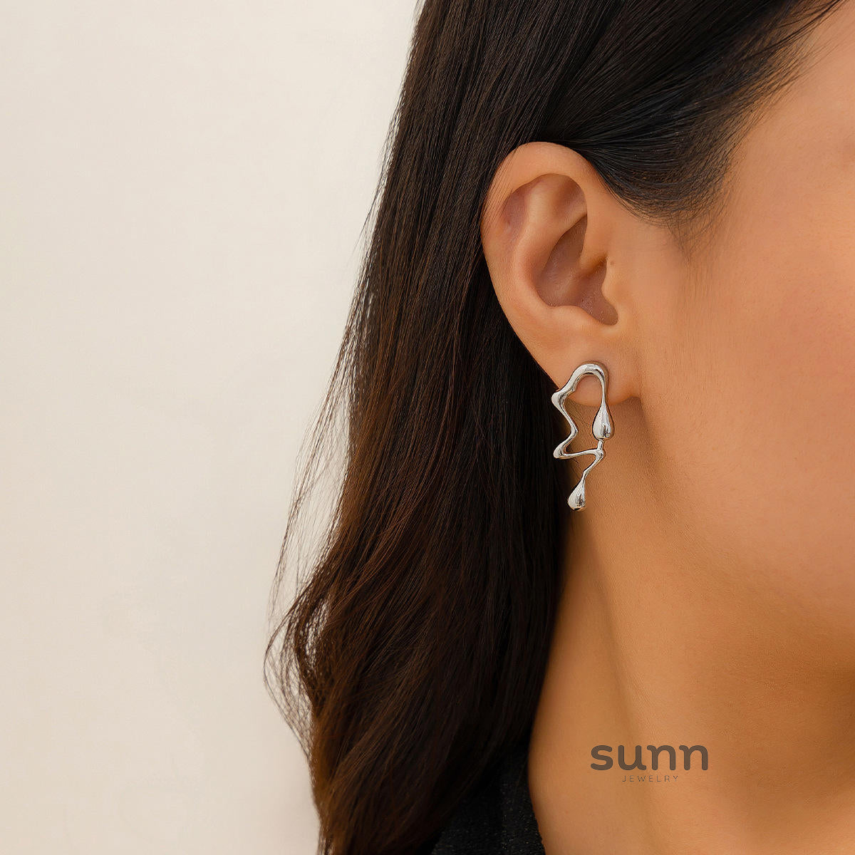 Laiklyn Molten Drop Earrings [5G414C3B]