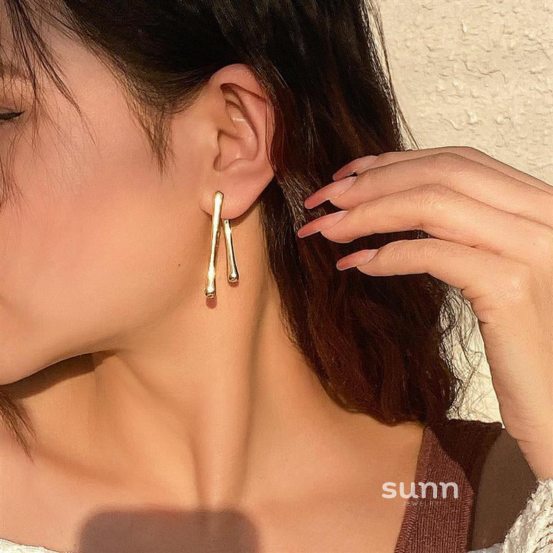 Laiklyn Molten Drop Earrings [8C7H7I8S]