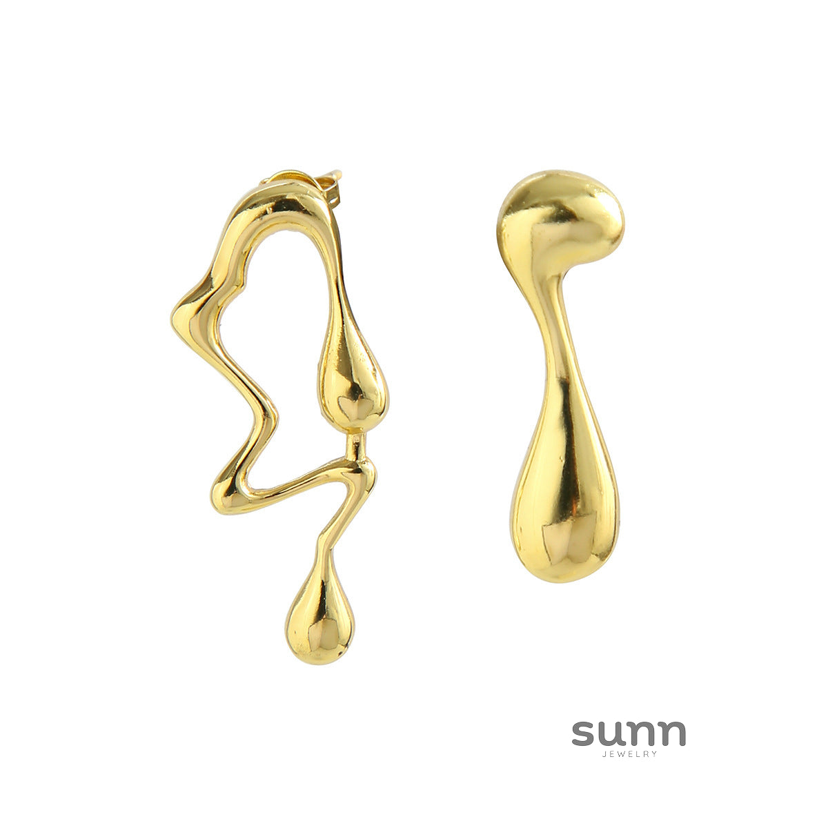 Laiklyn Molten Drop Earrings [TBLXKHQL]