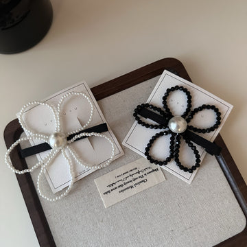 Lailani Pearl Flower Hairpin [U3Q2NMN3]